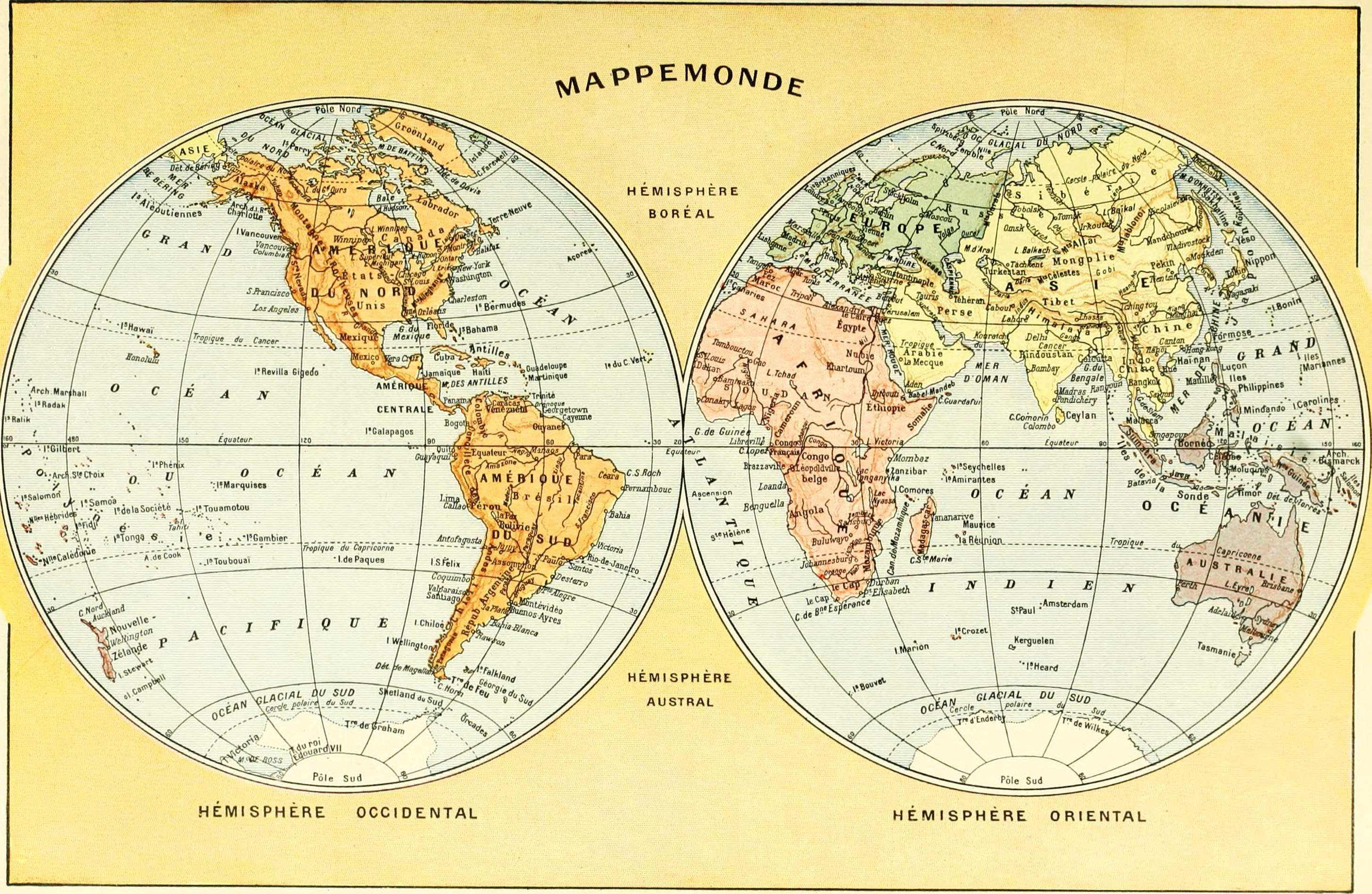 Wonderful Old Hemisphere Maps Of The World To Print Picture Box Blue