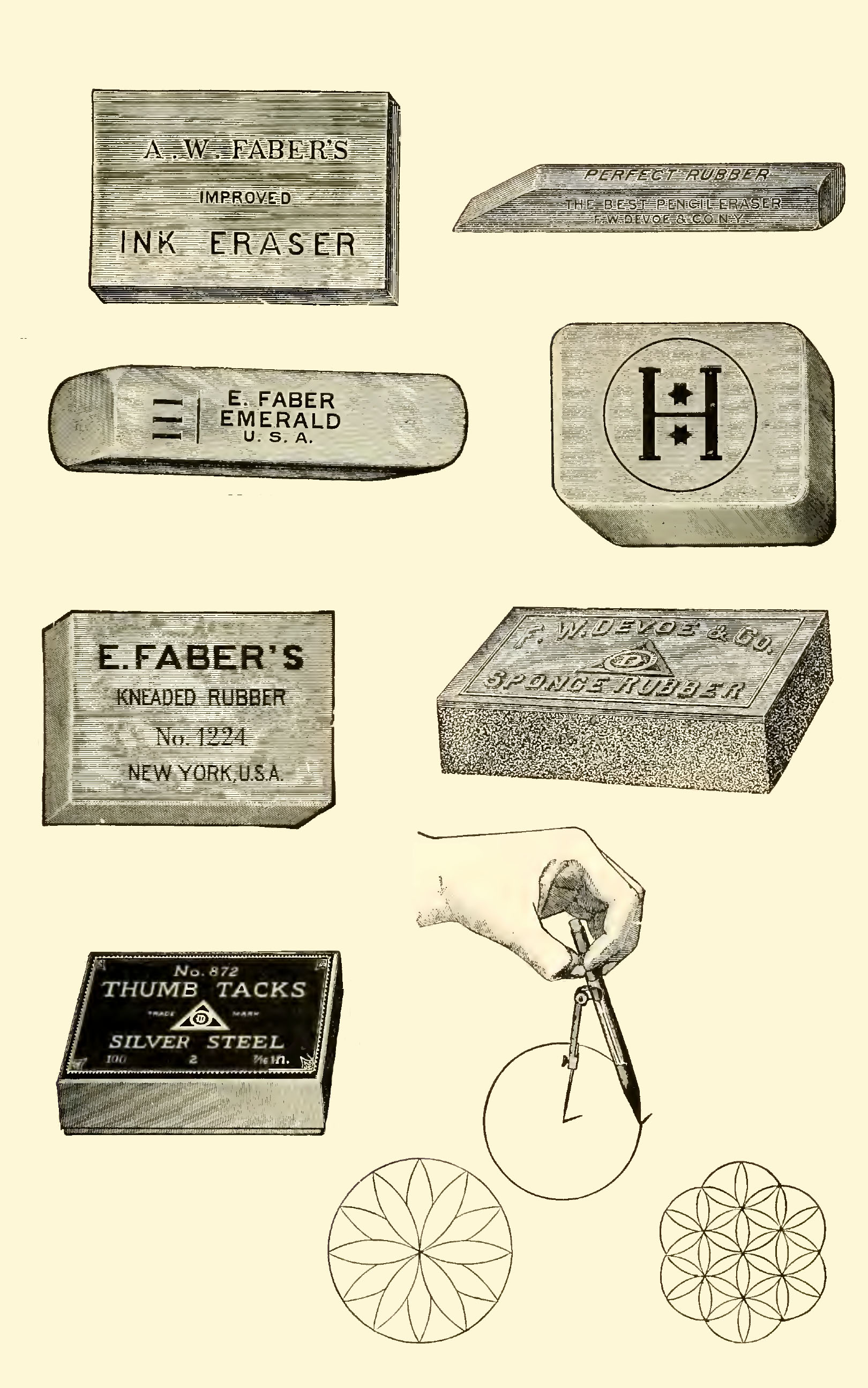 Different Types of Erasers