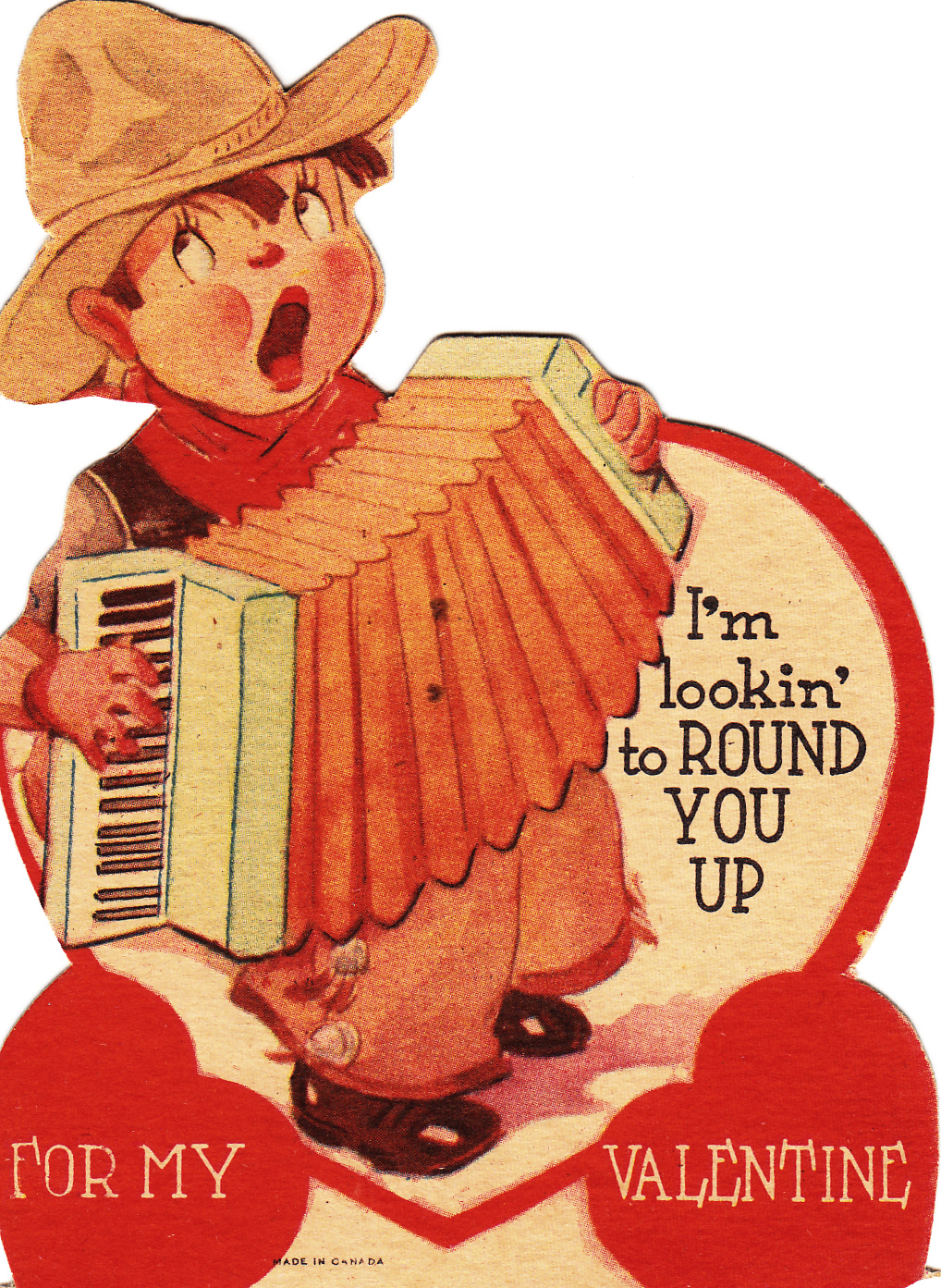 20 Free Printable Vintage Valentine Cards and Postcards - Picture