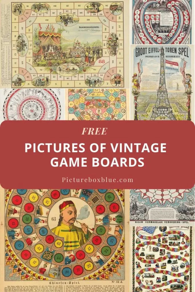 Vintage outlet board games