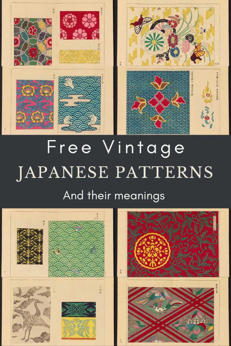 25 Free Prints of Beautiful Traditional Japanese Patterns and Designs ...